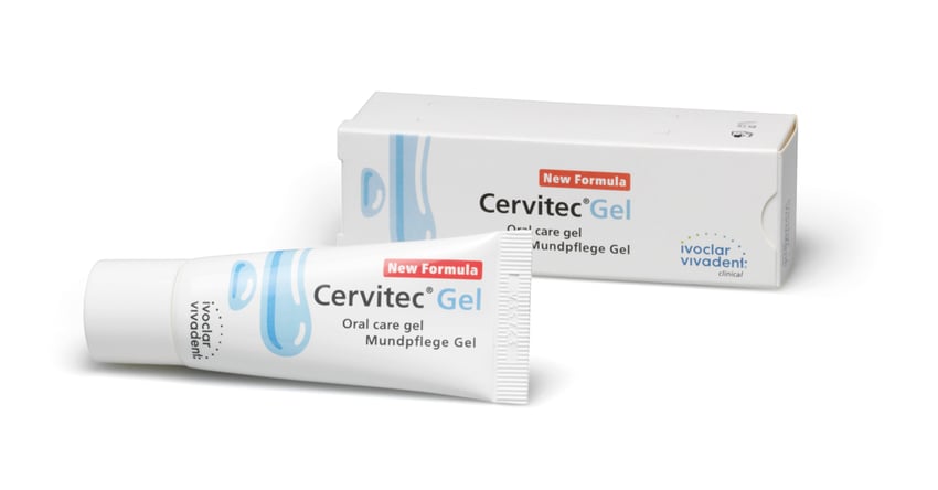 Popular in dental practices: optimized Cervitec oral care gel